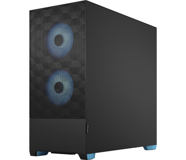 FRACTAL DESIGN Pop Air TG Clear Tint RGB cyan core FD-C-POR1A-02 - 1051250 - zdjęcie 3